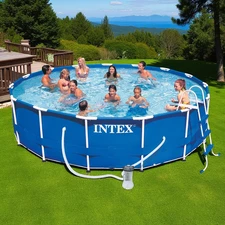 Каркасный бассейн Intex 56949, (28234), 457 х 107 см., с фильтр-насосом